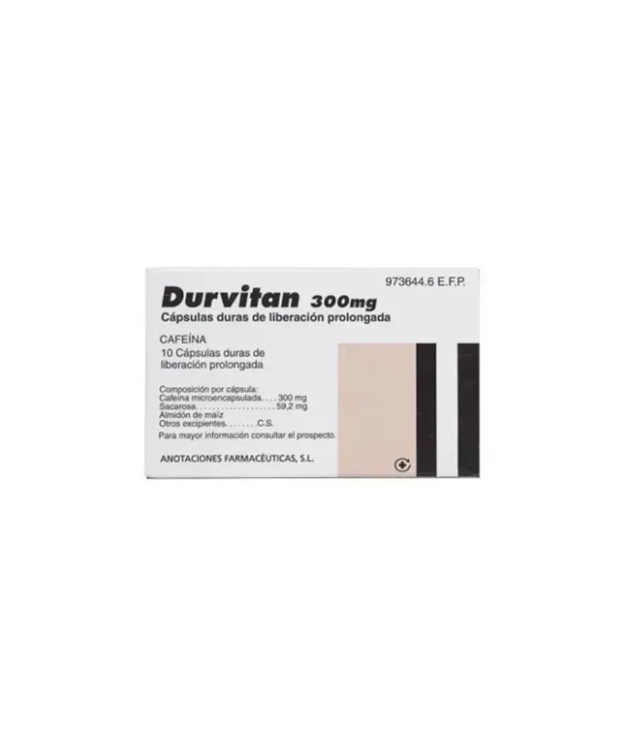 DURVITAN 300 MG 10 CAPSULAS