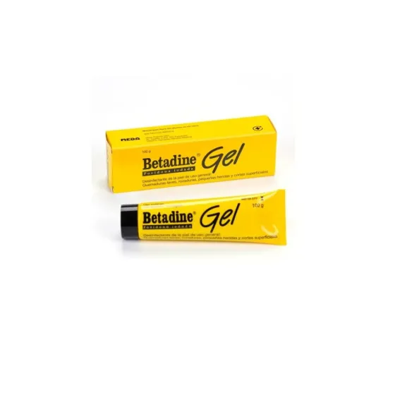 BETADINE 100 MG/G GEL TOPICO 100 GR