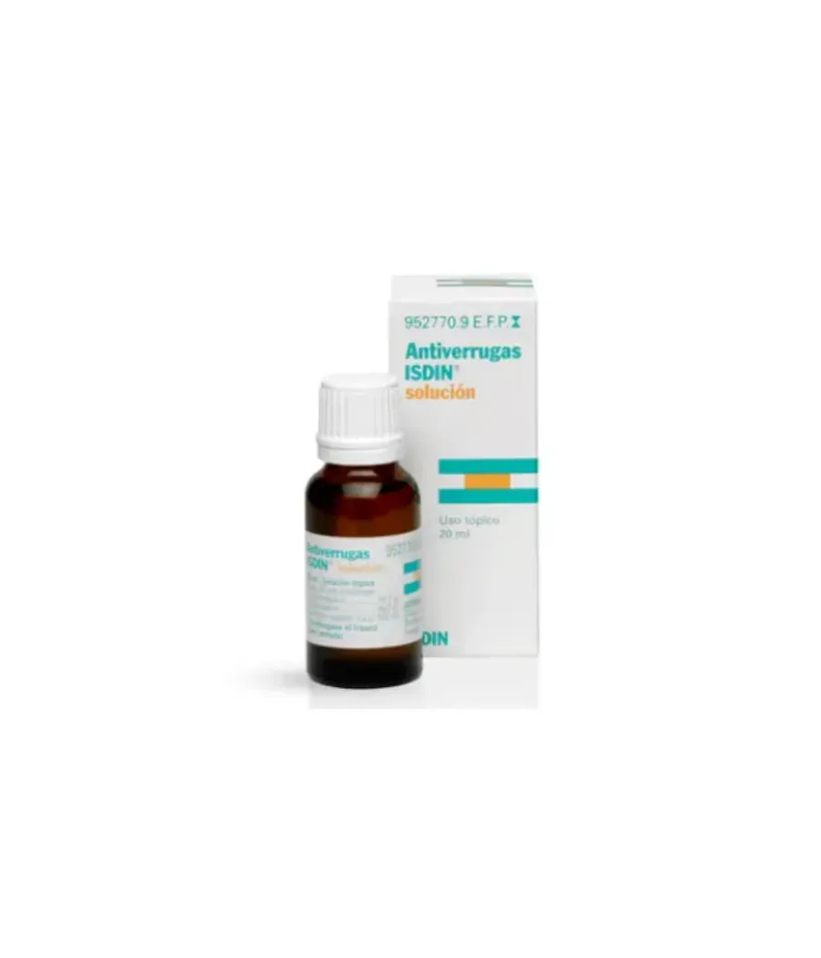 ANTIVERRUGAS ISDIN SOLUCION TOPICA 20 ML