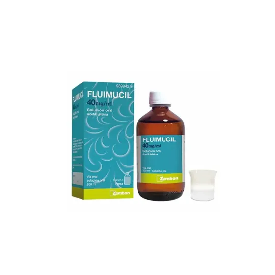 FLUIMUCIL 40 MG/ML SOLUCION ORAL 200 ML