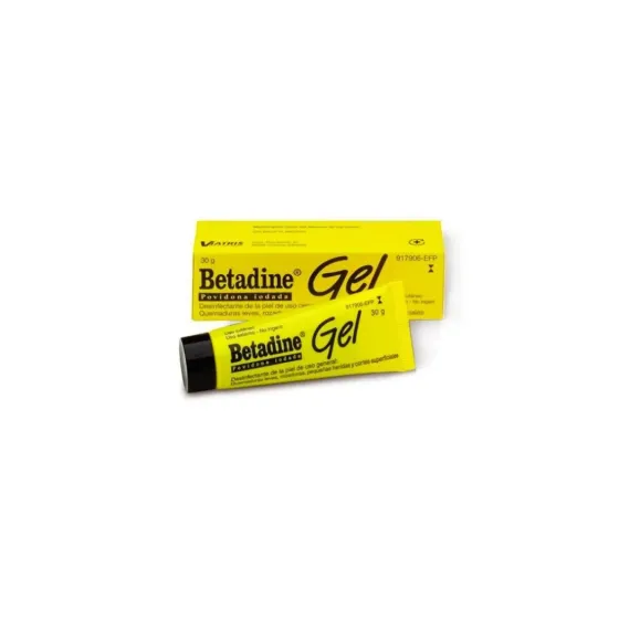 BETADINE 100 MG/G GEL TOPICO 30 GR