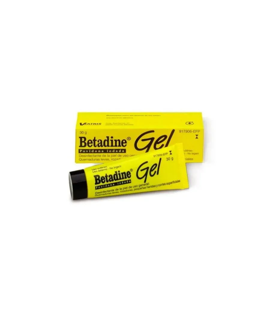 BETADINE 100 MG/G GEL TOPICO 30 GR
