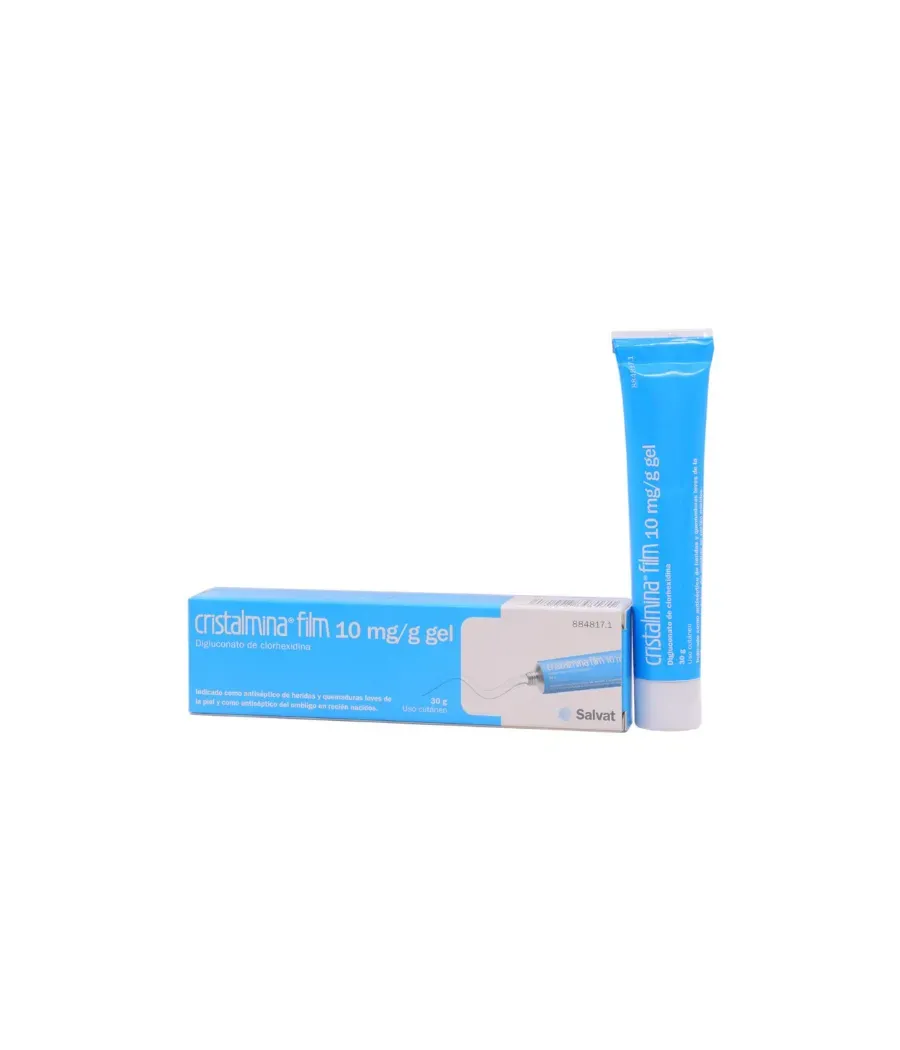 CRISTALMINA FILM 10 MG/G GEL TOPICO 30 GR