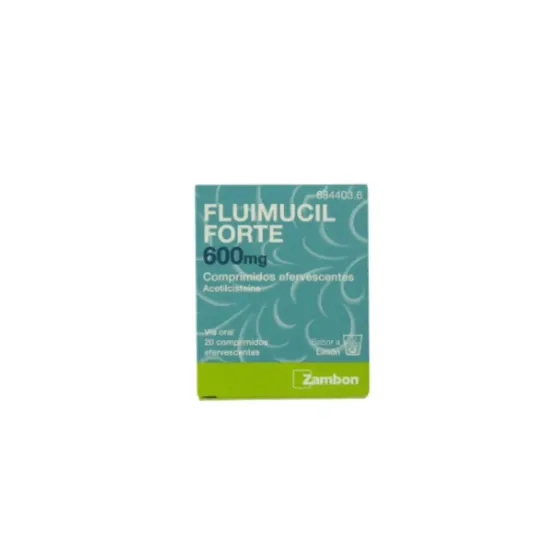 FLUIMUCIL FORTE 600 MG 20 COMPRIMIDOS EFERVESCENTES