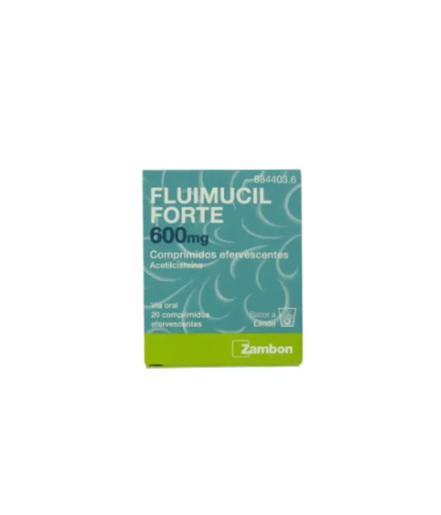 FLUIMUCIL FORTE 600 MG 20 COMPRIMIDOS EFERVESCENTES