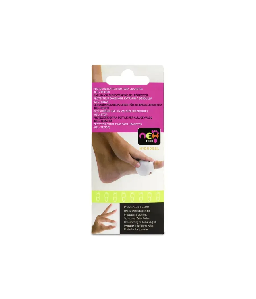 NEH FEET PROTECTOR GEL JUANETES 1 UNIDAD TEJIDO EXTRAFINO