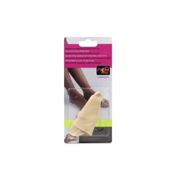 NEH FEET JUANETES PROTECTOR ELASTICO CON GEL  1 UNIDAD TALLA PEQUEÑA