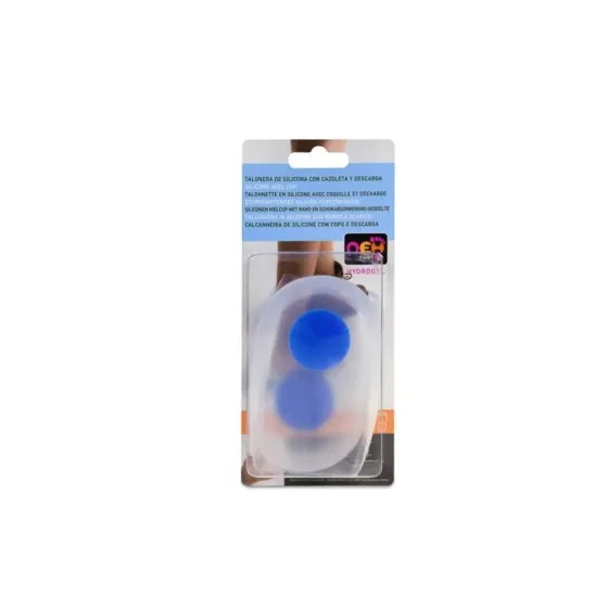 NEH FEET TALONERA SILICONA CON CAZOLETA Y DESCARGA 2 UNIDADES TALLA PEQUEÑA