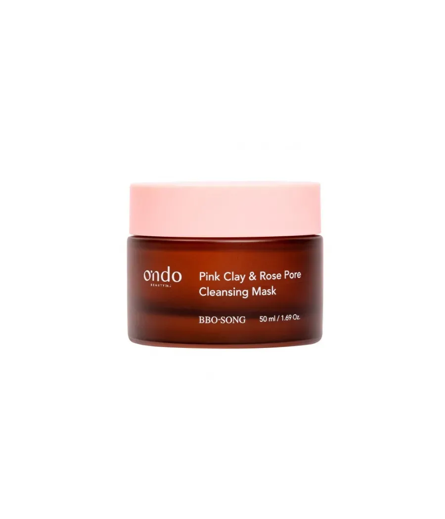 ONDO BEAUTY PINK CLAY & ROSE PORE CLEANISING MASK 50 ML