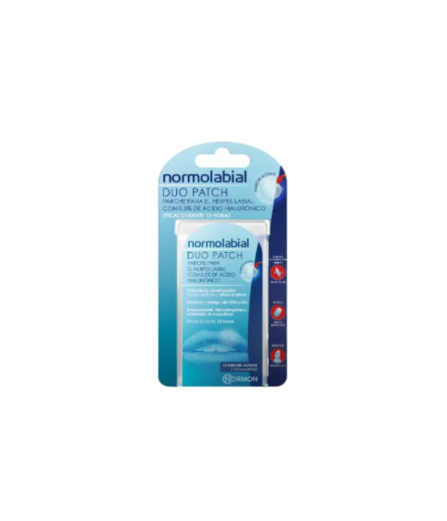 NORMOLABIAL DUO PATCH 15 PARCHES