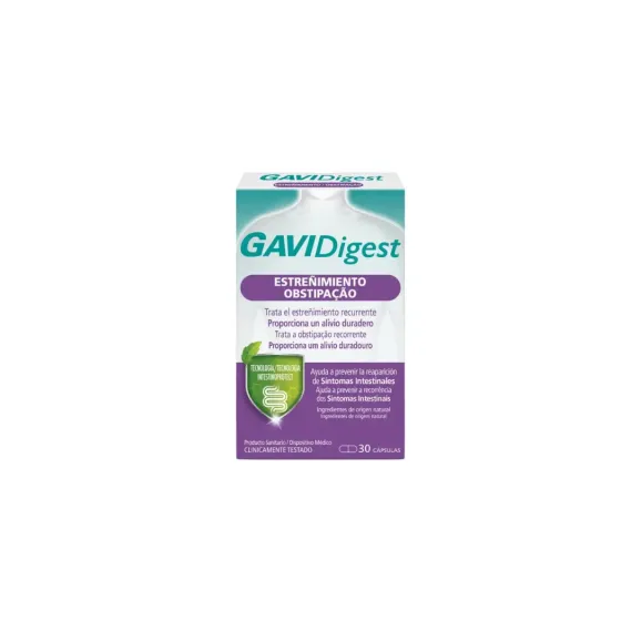 GAVIDIGEST ESTREÑIMIENTO 30 CAPSULAS