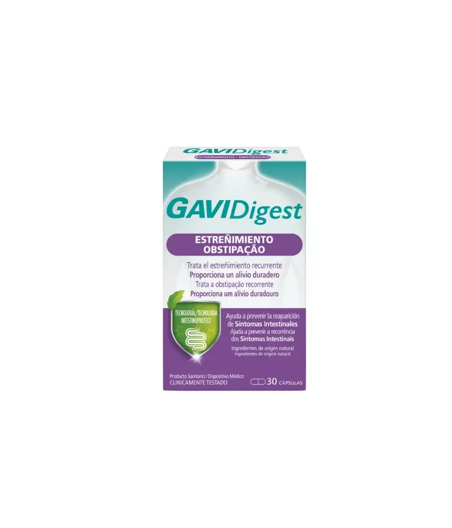 GAVIDIGEST ESTREÑIMIENTO 30 CAPSULAS