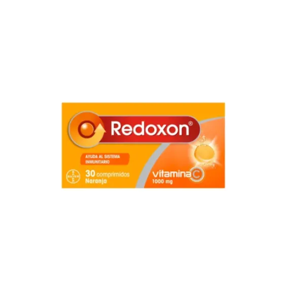 REDOXON VITAMINA C 1000 MG SABOR NARANJA 30 COMPRIMIDOS EFERVESCENTES
