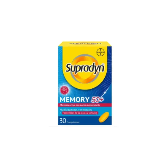 SUPRADYN MEMORY 50+  30 COMPRIMIDOS