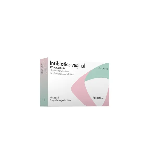 INTIBIOTICS VAGINAL 6 CAPSULAS VAGINALES