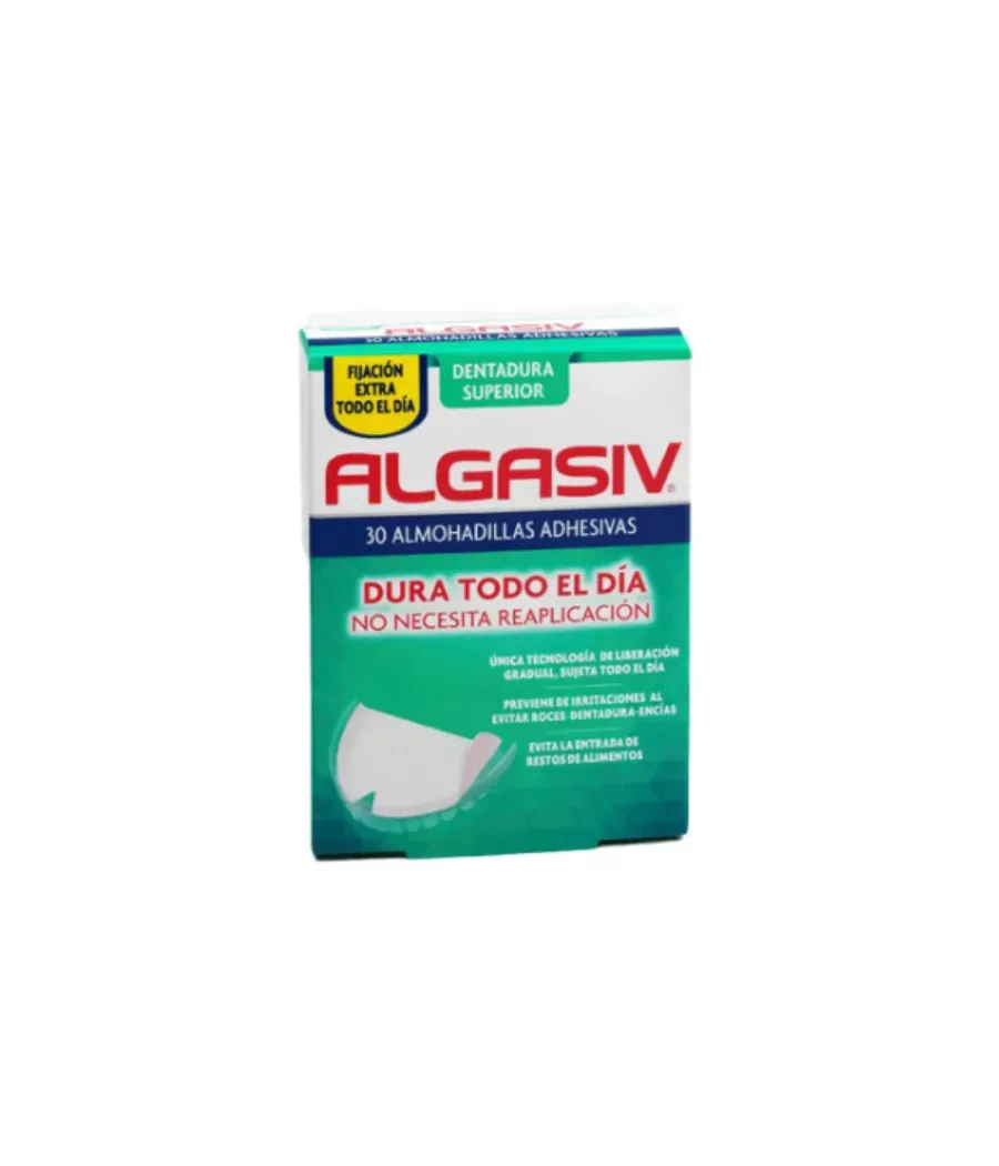 ALGASIV ALMOHADILLAS ADHESIVAS SUPERIORES 30 UNIDADES