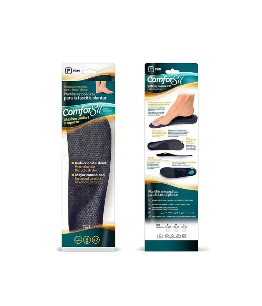 COMFORSIL PLANTILLAS FASCITIS PLANTAR TALLA S 1 PAR