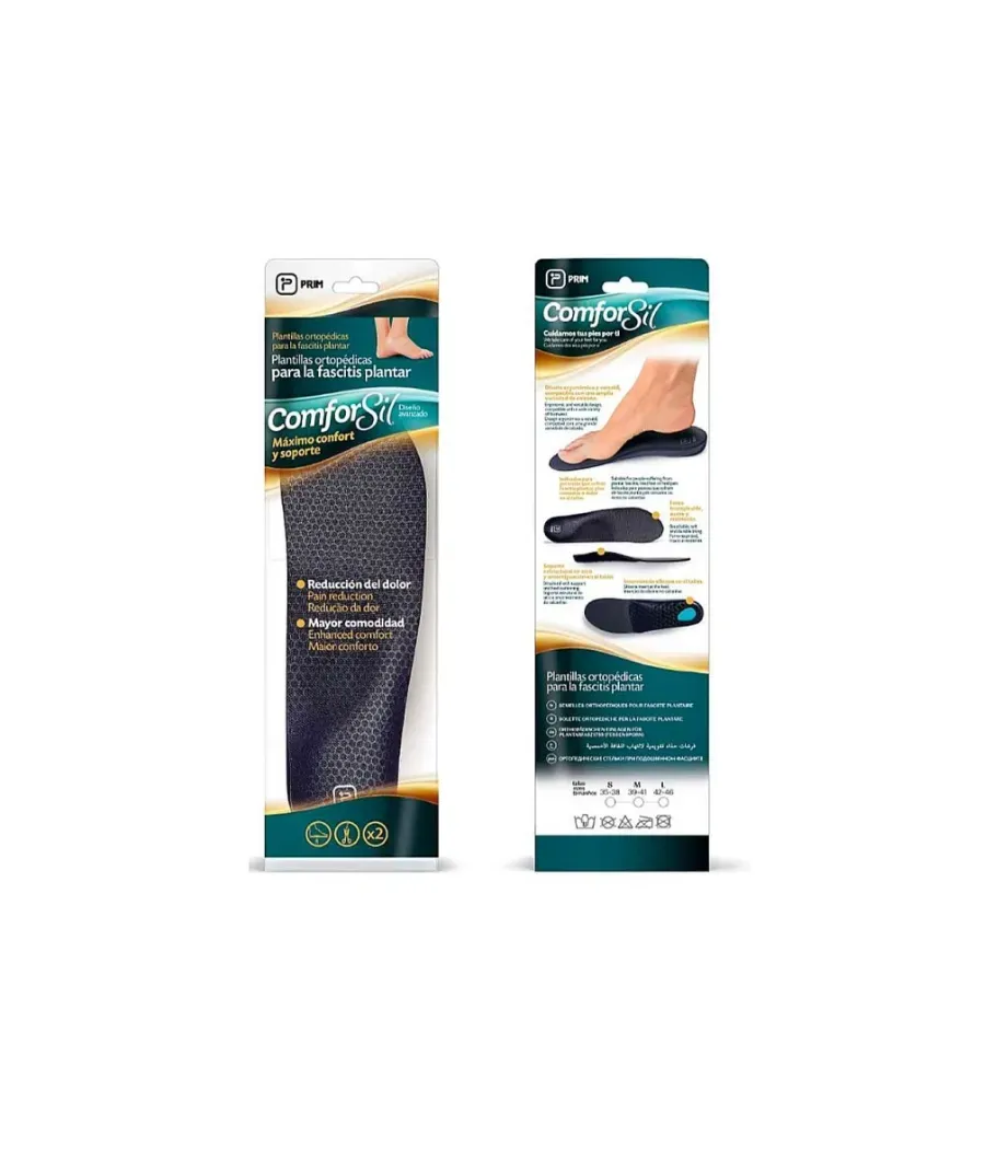 COMFORSIL PLANTILLAS FASCITIS PLANTAR TALLA L 1 PAR