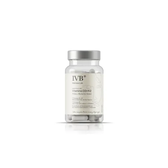 IVB VITAMINA D3+K2 60 CAPSULAS