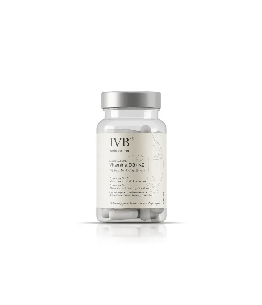 IVB VITAMINA D3+K2 60 CAPSULAS