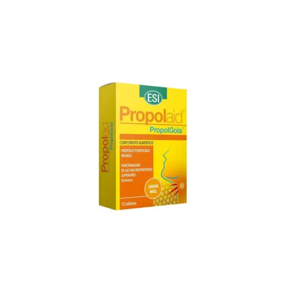 ESI PROPOLAID PROPOLGOLA COMPRIMIDOS MASTICABLES SABOR MIEL 15 UNIDADES