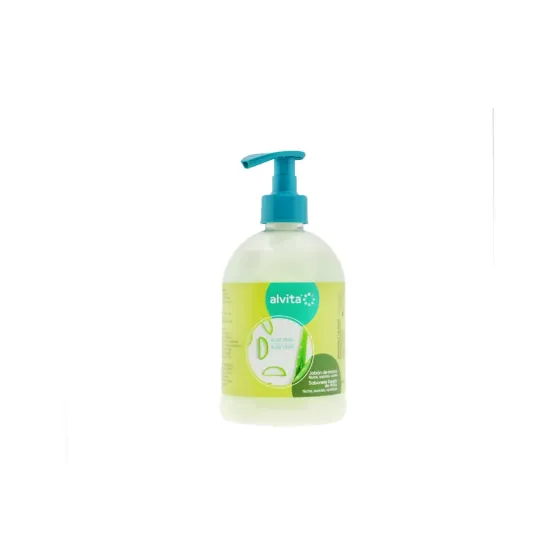 ALVITA JABON DE MANOS ALOE VERA 500 ML