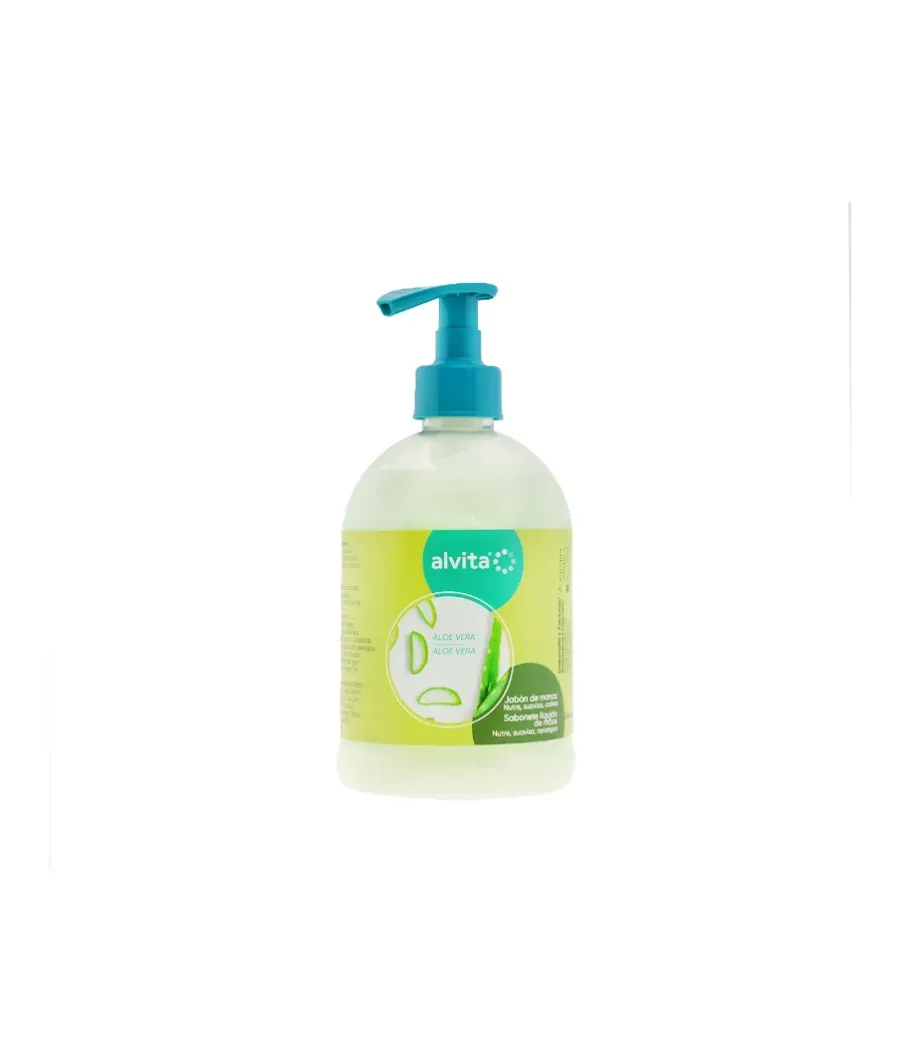 ALVITA JABON DE MANOS ALOE VERA 500 ML