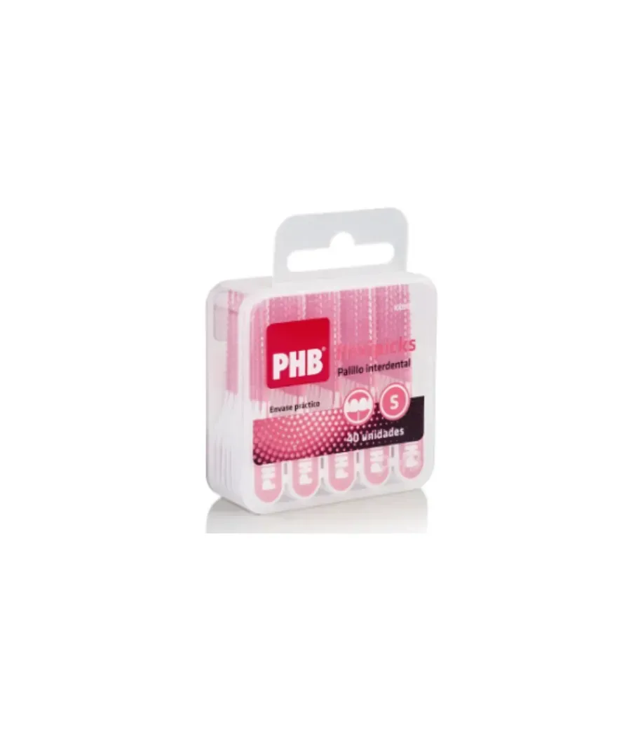 PHB FLEXIPICKS INTERDENTAL RECTO TALLA S 40 UNIDADES