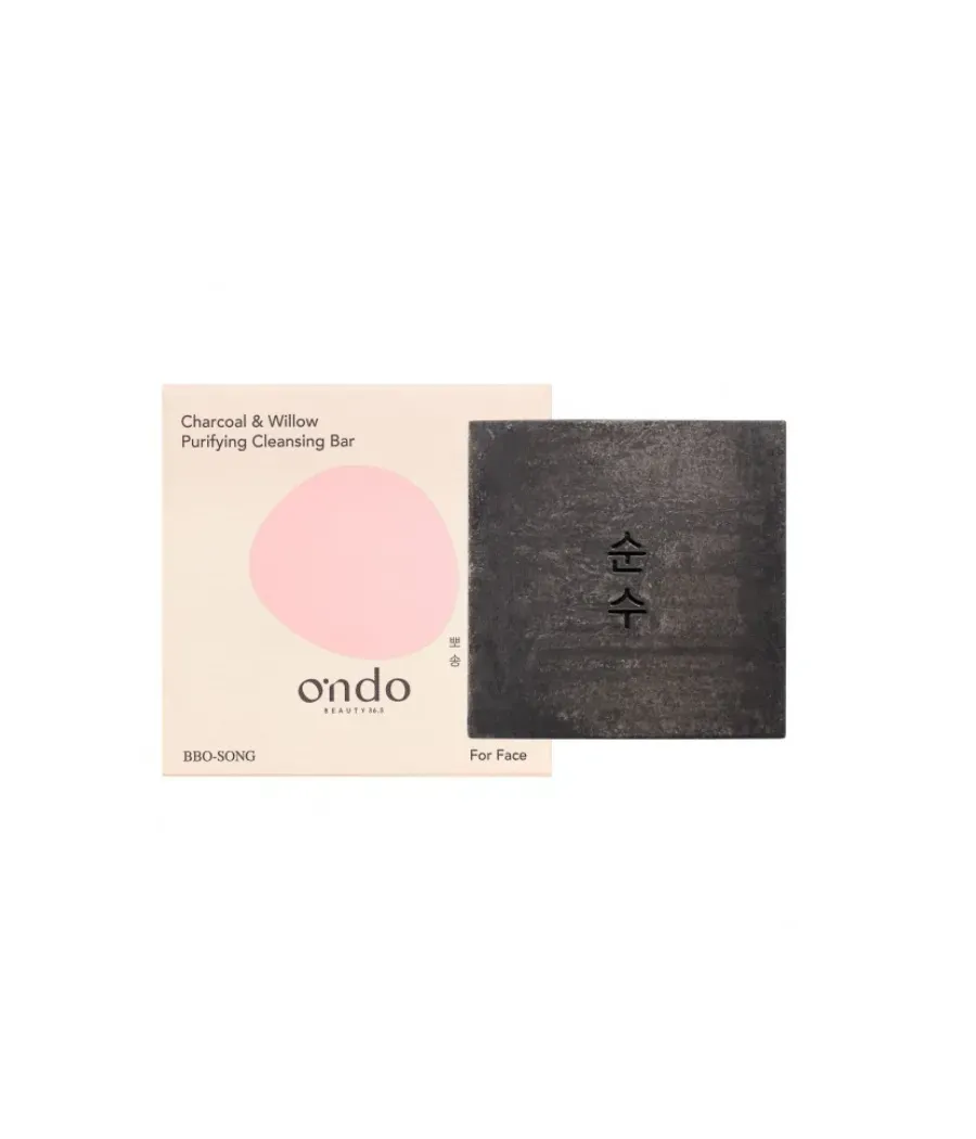 ONDO BEAUTY 36.5 CHARCOAL & WILLOW PURIFYING CLEANSING BAR 70 GR