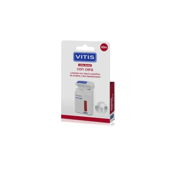 VITIS CINTA DENTAL CON CERA 50 METROS