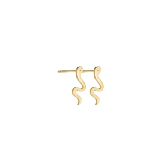 PENDIENTE KOMMO ADULTO SERPIENTE ORO