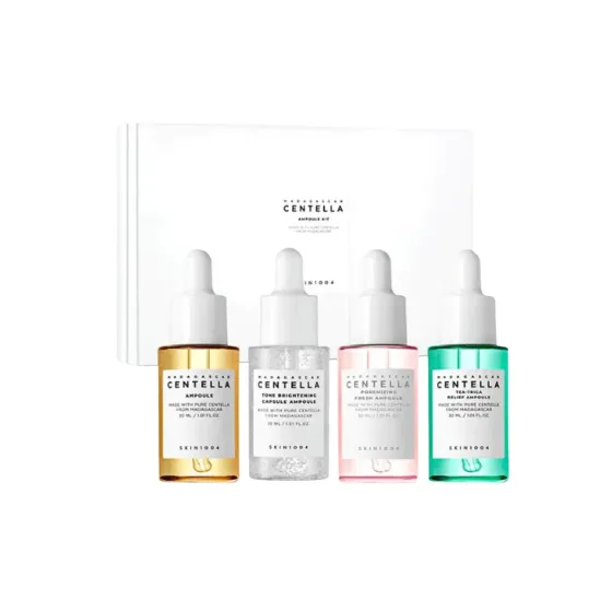 SKIN 1004 MADAGASCAR CENTELLA AMPOULE KIT 4 x 30 ML