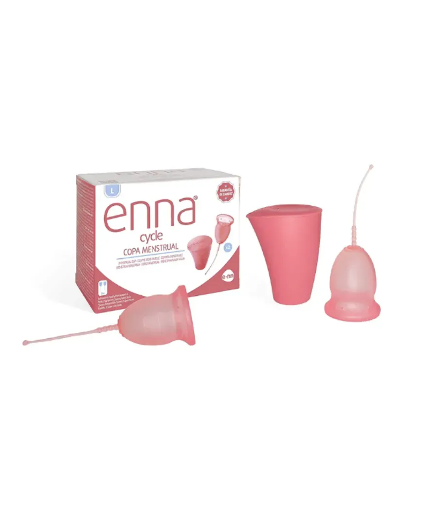 ENNA COPA MENSTRUAL TALLA L 2 UNIDADES