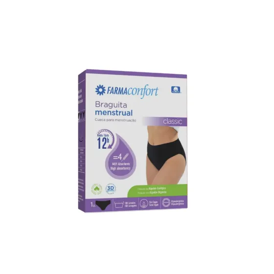 FARMACONFORT BRAGA MENSTRUAL TALLA S 1 UNIDAD