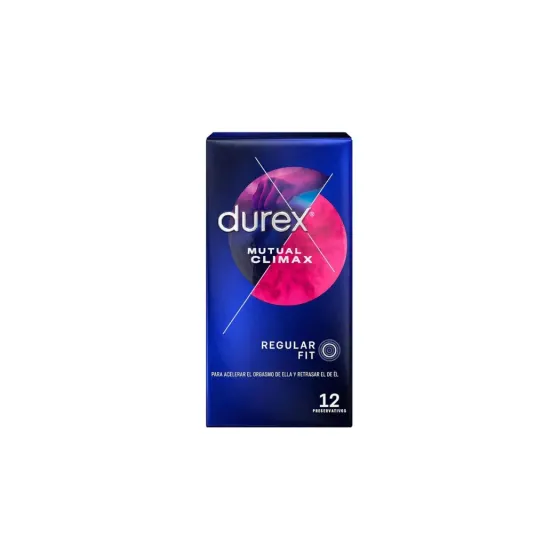 DUREX MUTUAL CLIMAX PRESERVATIVOS 12 UNIDADES