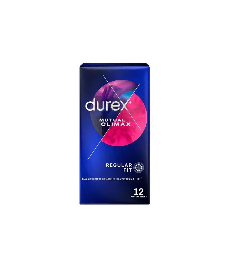 DUREX MUTUAL CLIMAX PRESERVATIVOS 12 UNIDADES