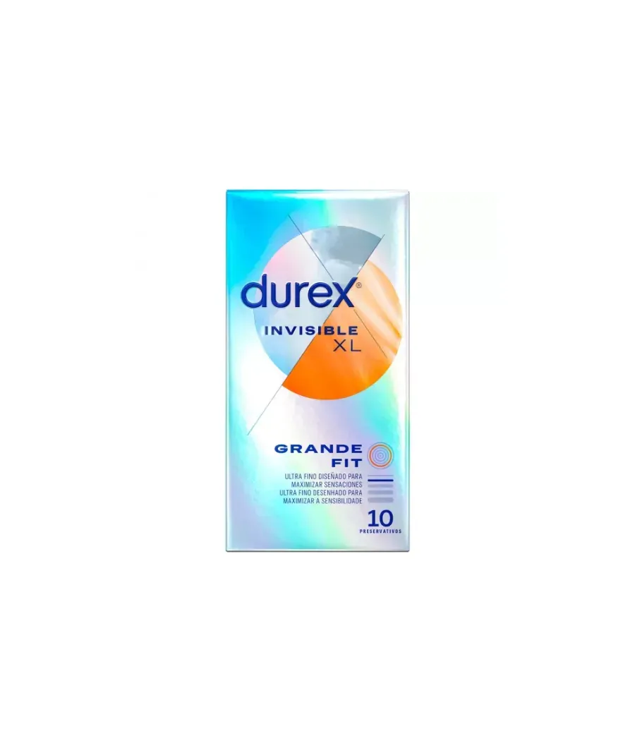 DUREX INVISIBLE XL 10 UNIDADES