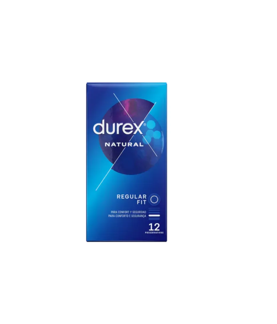 DUREX NATURAL PLUS PRESERVATIVOS 12 UNIDADES