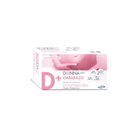 DONNA PLUS+ EMBARAZO  30 PERLAS + 30 CAPSULAS DURAS
