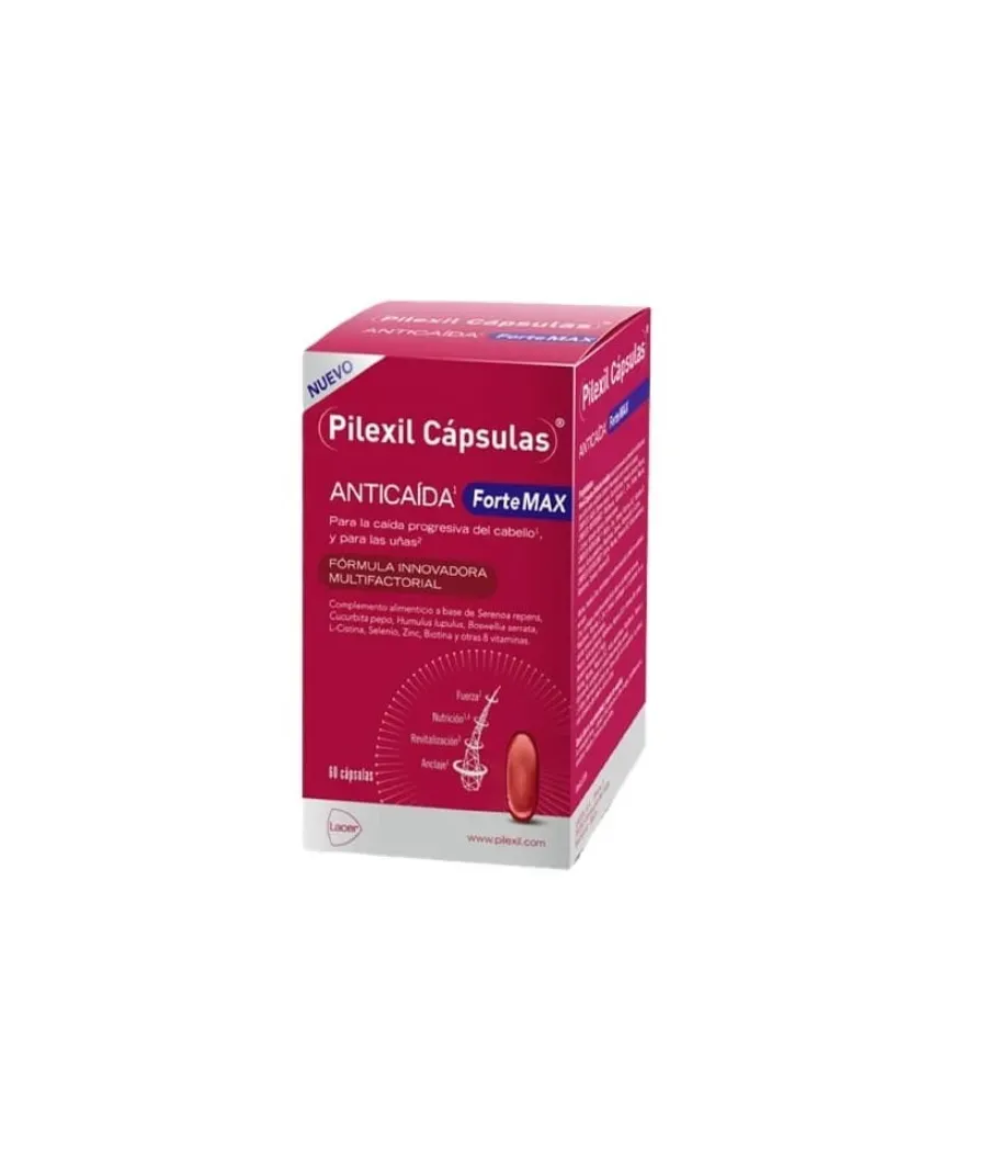 PILEXIL CAPSULAS ANTICAIDA FORTEMAX 60 CAPSULAS
