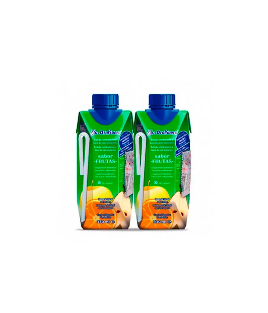 BIORALSUERO SABOR FRUTAS 2 TETRABRICK 330 ML