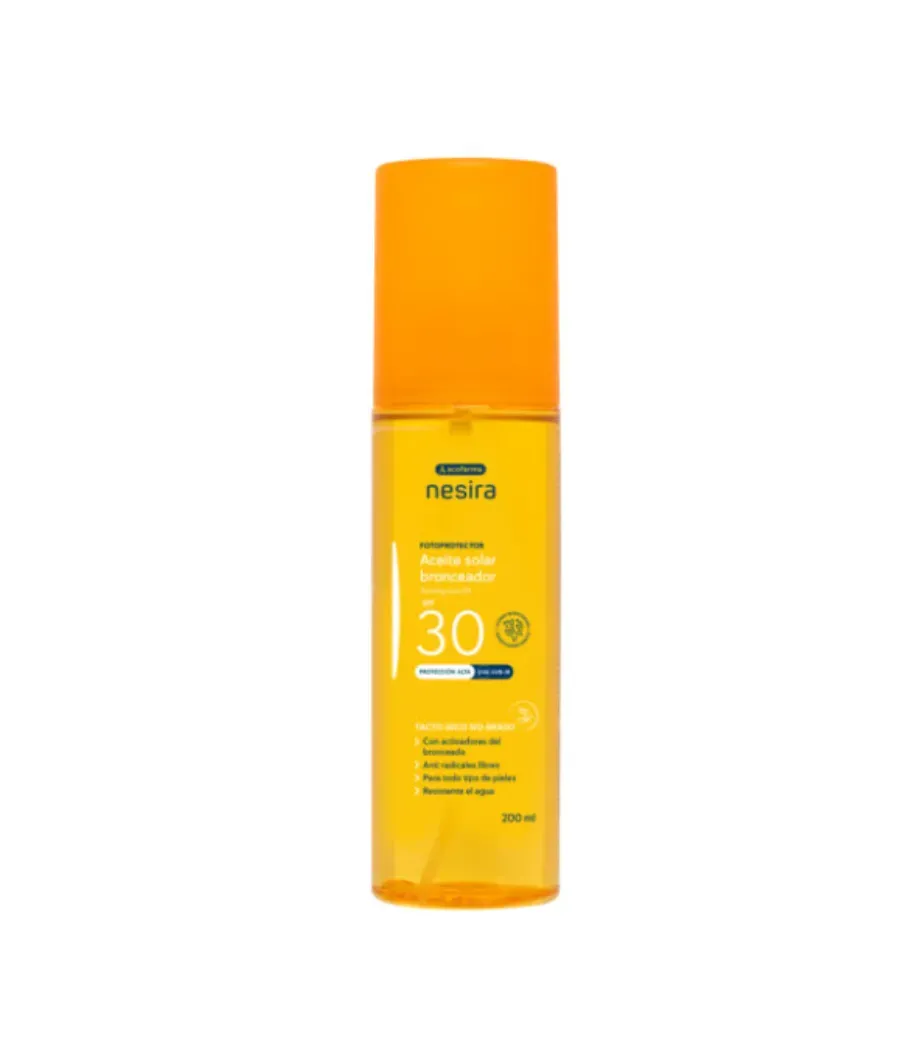 ACOFAR NESIRA ACEITE SECO BRONCEADOR SPF 30 200 ML