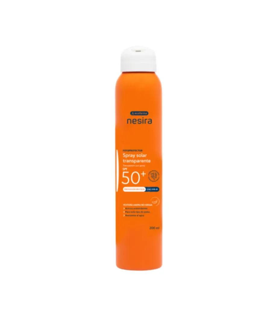 ACOFARMA NESIRA SPRAY SOLAR TRANSPARENTE SPF 50+ 200 ML