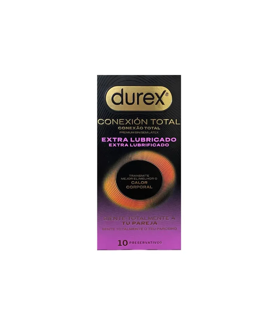 DUREX CONEXION TOTAL EXTRA LUBRICADO 10 UNIDADES
