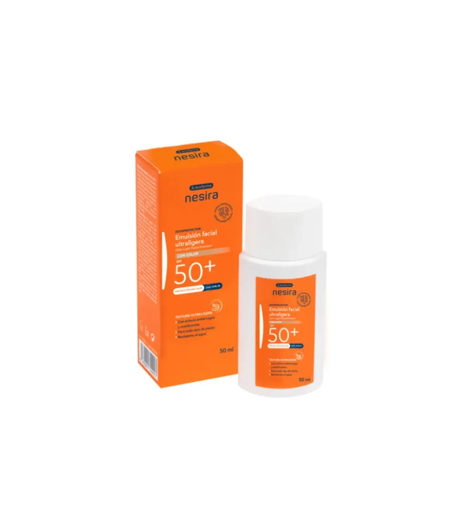 ACOFARMA NESIRA EMULSION FLUIDA FACIAL SPF 50+ COLOR 50 ML