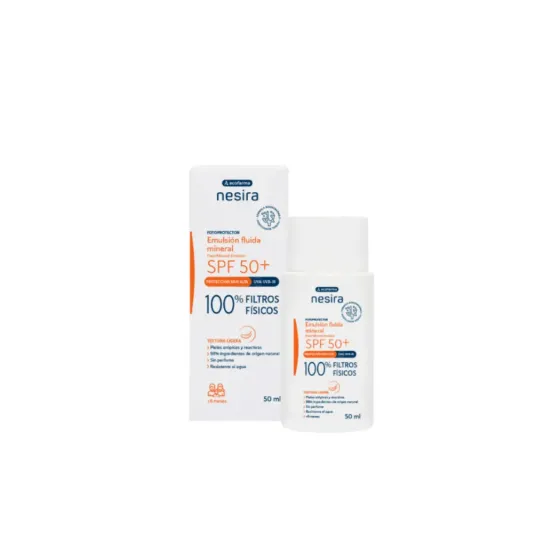 ACOFAR NESIRA EMULSION SOLAR MINERAL SPF 50 50 ML