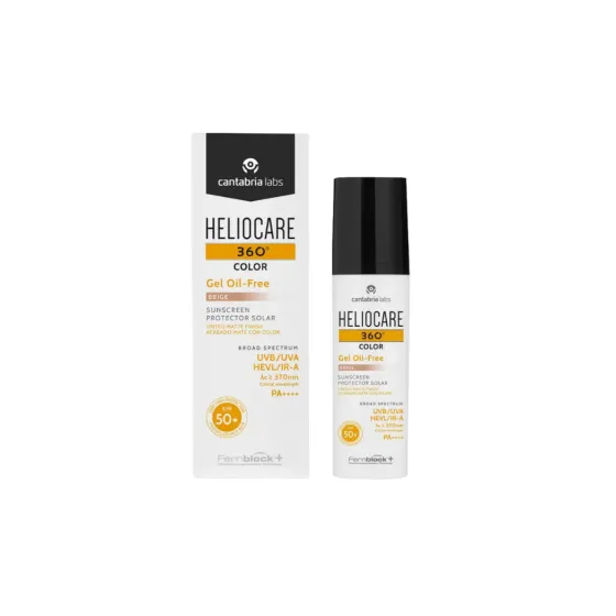HELIOCARE 360 GEL OIL-FREE COLOR BEIGE SPF 50+ 50 ML