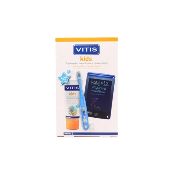 VITIS KIDS GEL DENTIFRICO + CEPILLO + GADGET 50 ML