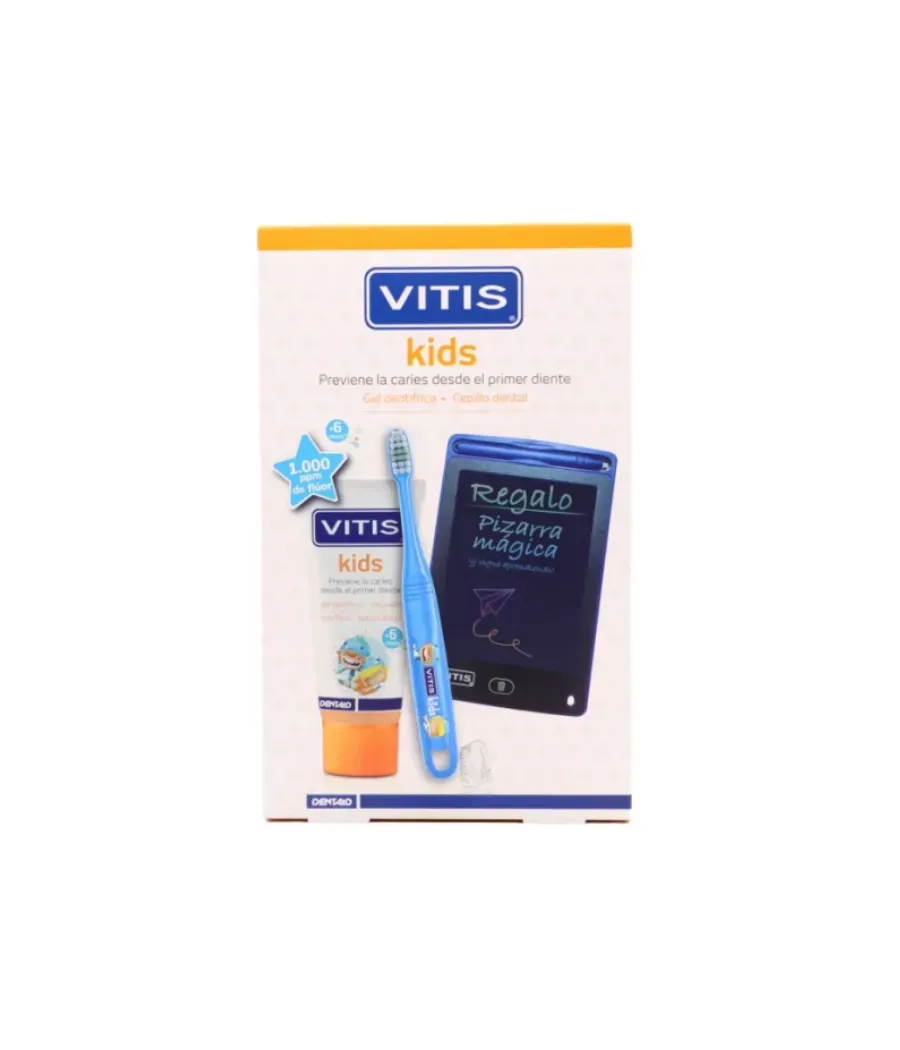 VITIS KIDS GEL DENTIFRICO + CEPILLO + GADGET 50 ML