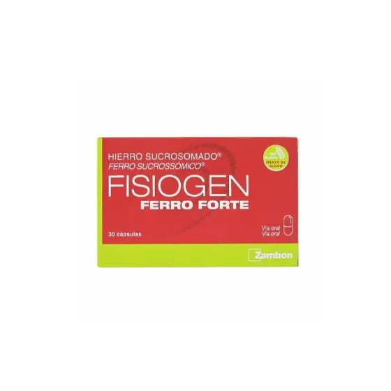 FISIOGEN FERRO FORTE  30 CAPSULAS